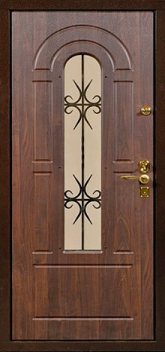 Фотография «Дверь с ковкой №14»
